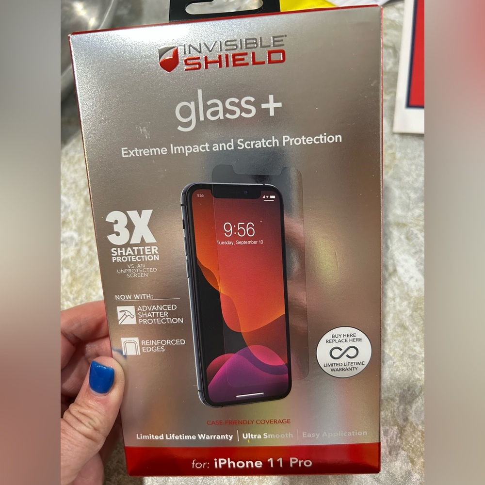 ZAGG Invisible Shield glass + for iPhone 11 Pro - New